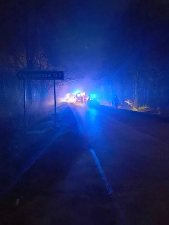 Wypadek w powiecie gostynińskim