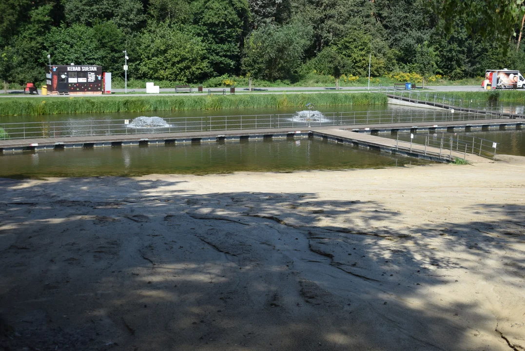 Plaża na Malince w naprawie