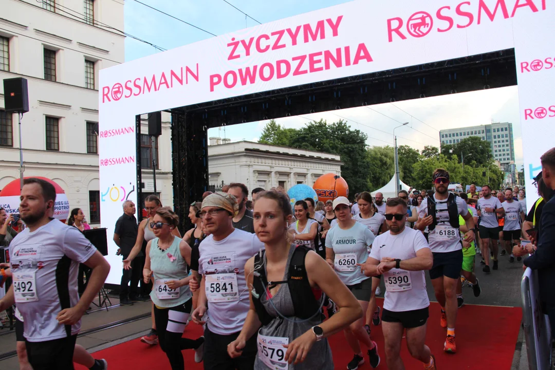 21. Bieg Ulicą Piotrkowską Rossmann Run w Łodzi