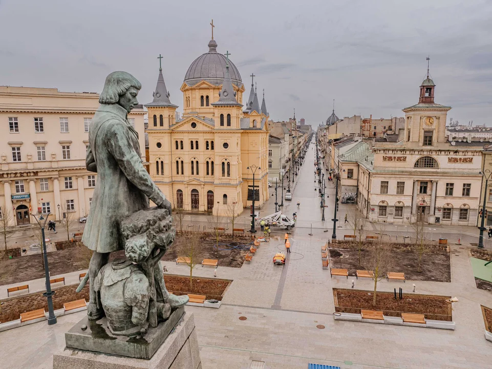 Koniec remontu placu Wolności w Łodzi