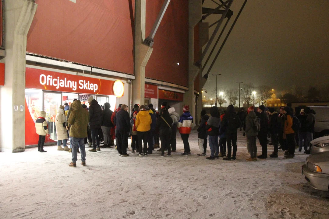 Oficjalne pożegnanie Henricha Ravasa w sklepie Widzewa Łódź