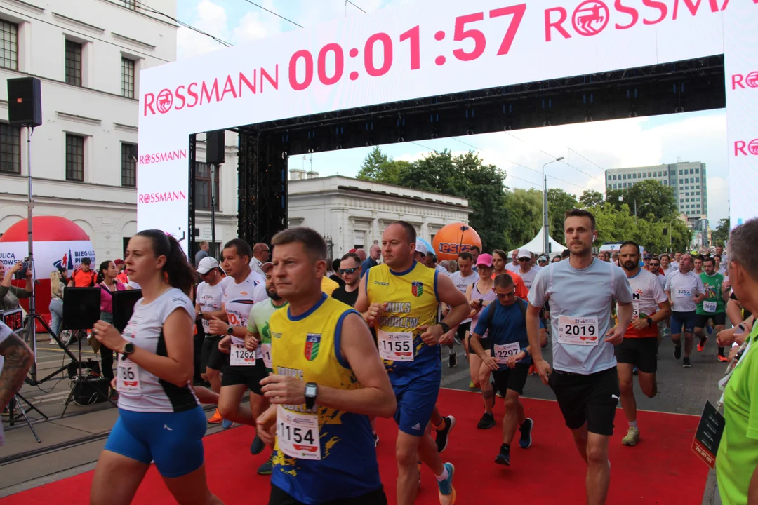 21. Bieg Ulicą Piotrkowską Rossmann Run w Łodzi