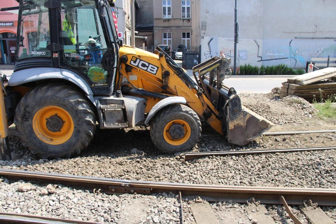 Utrudnienia po wykolejeniu tramwaju w Łodzi