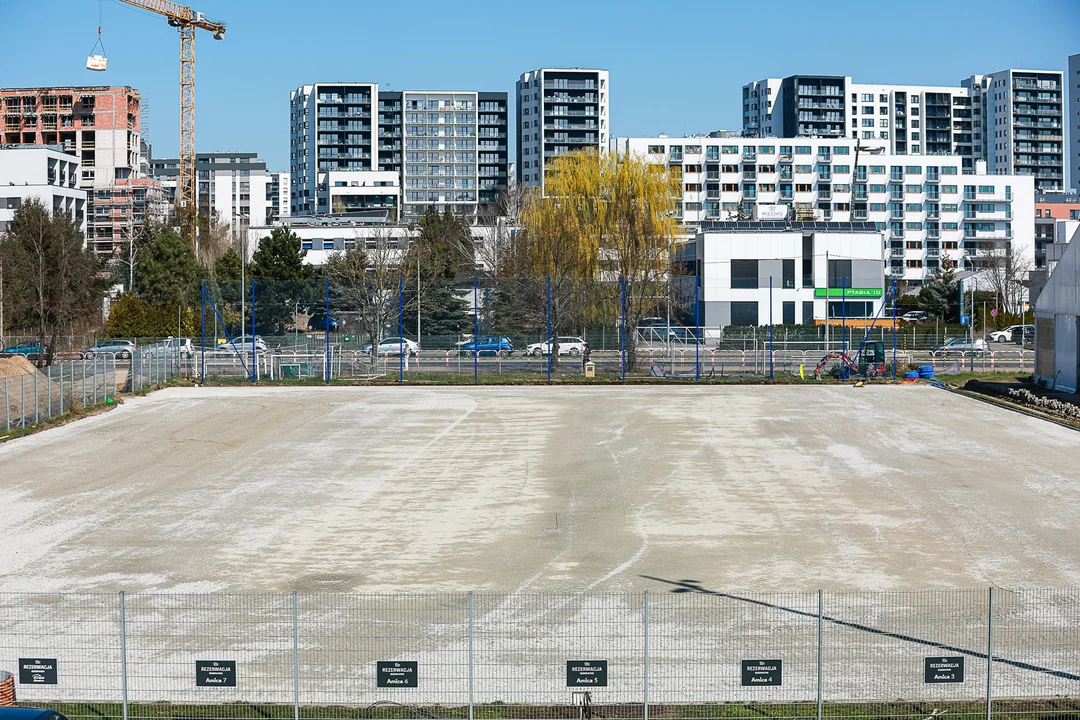Budowa nowego boiska na Enea Stadionie