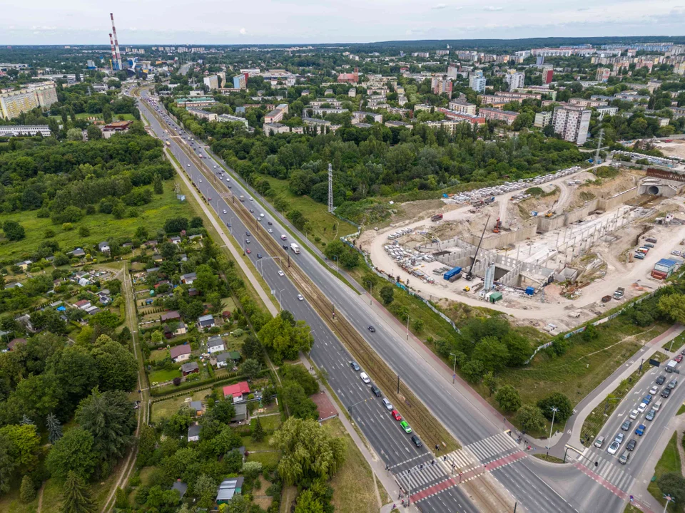 Tarcza TBM "Faustyna" przejdzie pod al. Włókniarzy w Łodzi