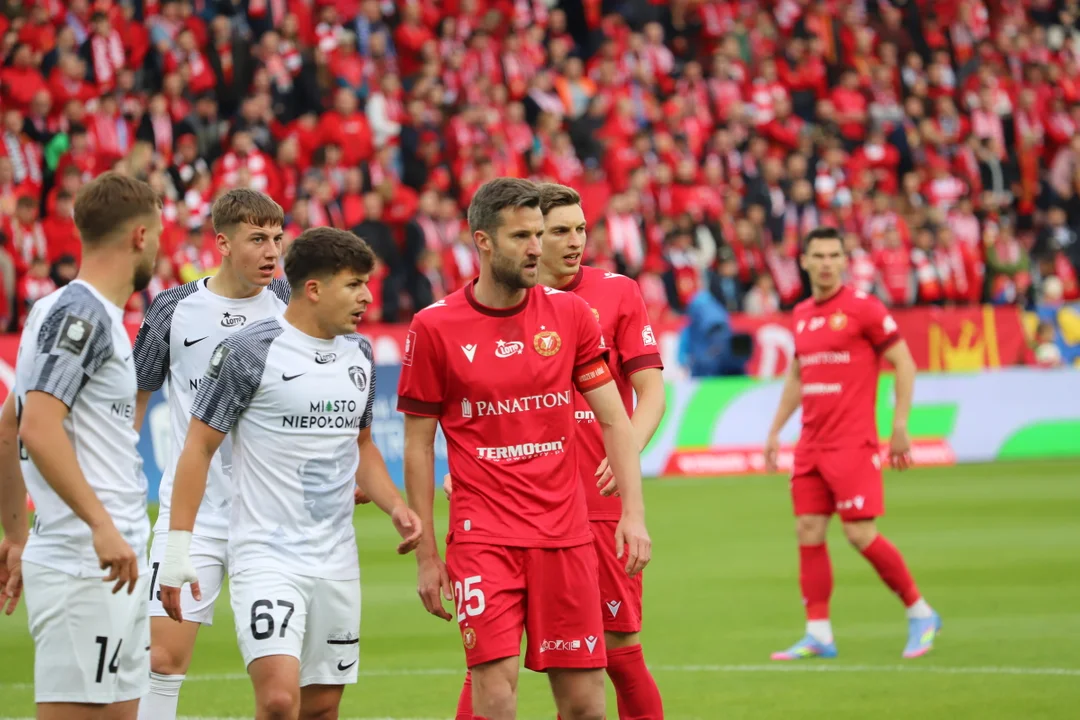 Widzew Łódź kontra Puszcza Niepołomice