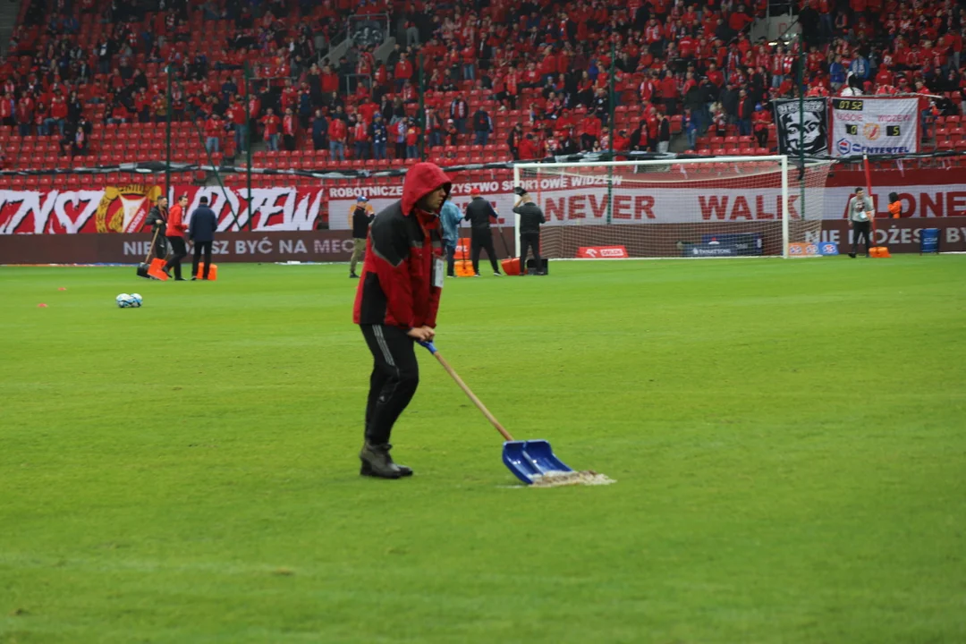 Mecz Widzew Łódź - Ruch Chorzów odwołany