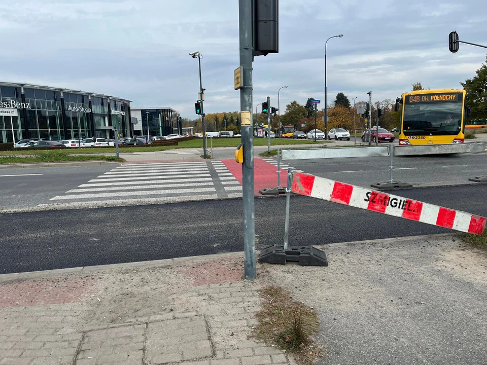 W Łodzi rozpoczął się kolejny remont - tym razem ronda inwalidów