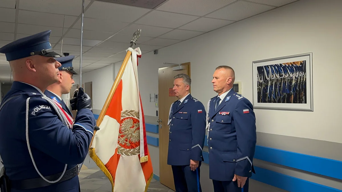 Nowi policjanci w KWP w Łodzi