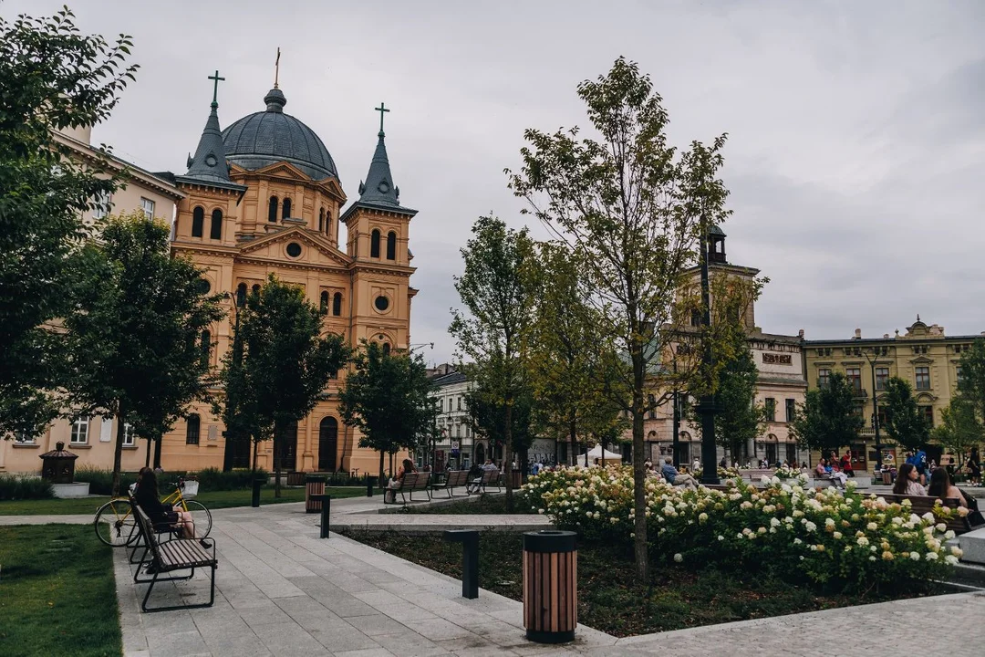 Plac Wolności w Łodzi z I miejscem w konkursie Towarzystwa Urbanistów Polskich