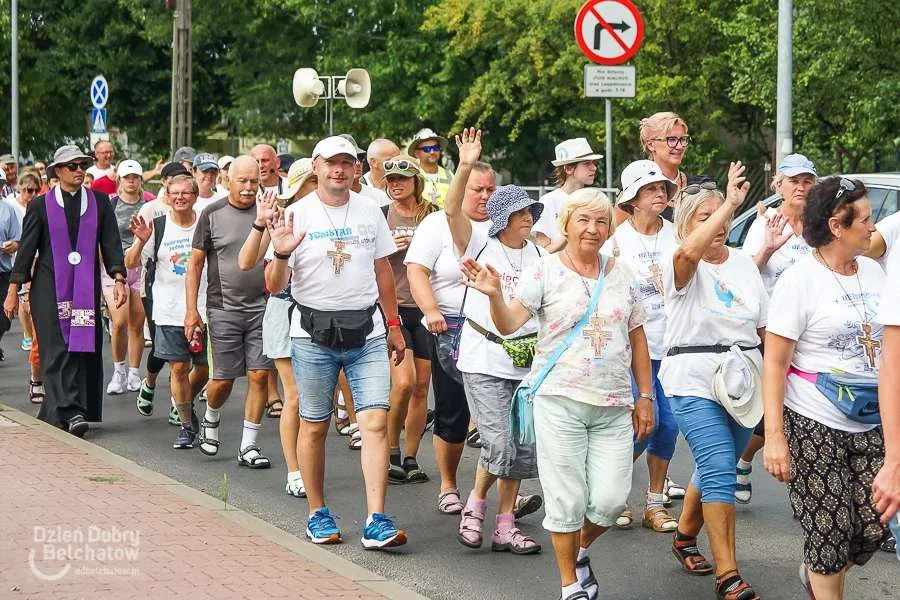 Zgierska pielgrzymka dotarła do Bełchatowa