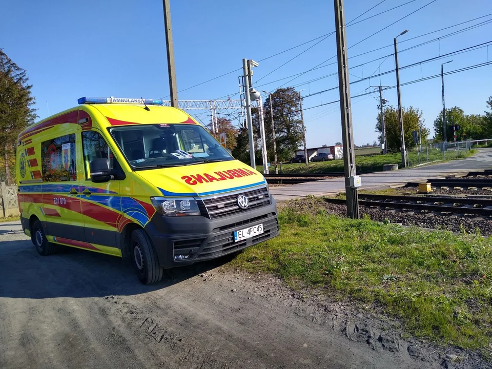 Tragiczny wypadek pod Kutnem. Pociąg potrącił pieszego