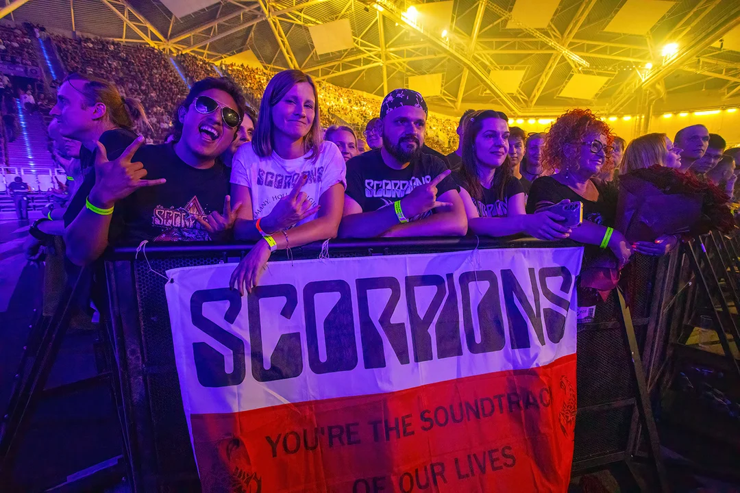 Koncert Scorpions w Atlas Arenie