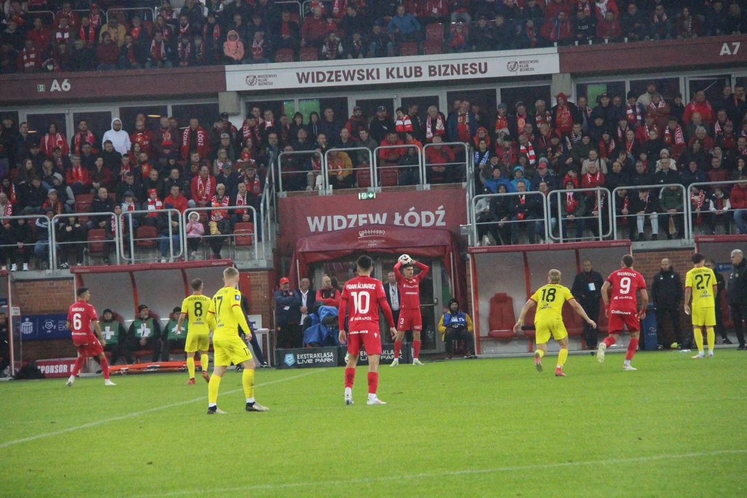 Mecz Widzew Łódź kontra Korona Kielce - 4.10.2024 r.