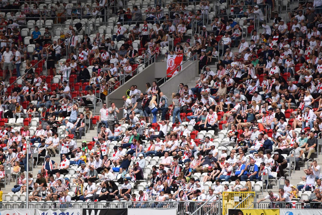 Piłkarskie starcie ŁKS Łódź z Resovią - Stadion Króla 21.05.2023