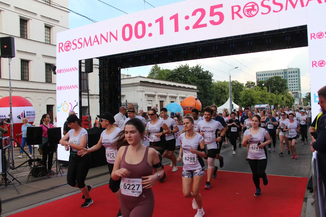 21. Bieg Ulicą Piotrkowską Rossmann Run w Łodzi