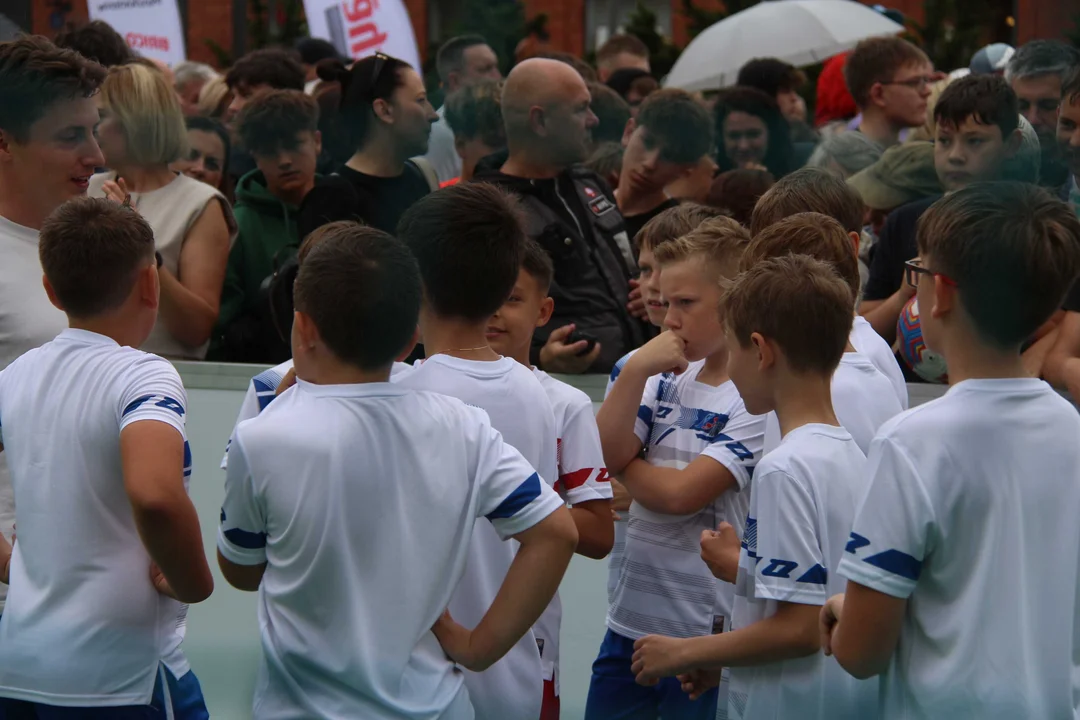 Boniek i Krychowiak spotkali się z łodzianami
