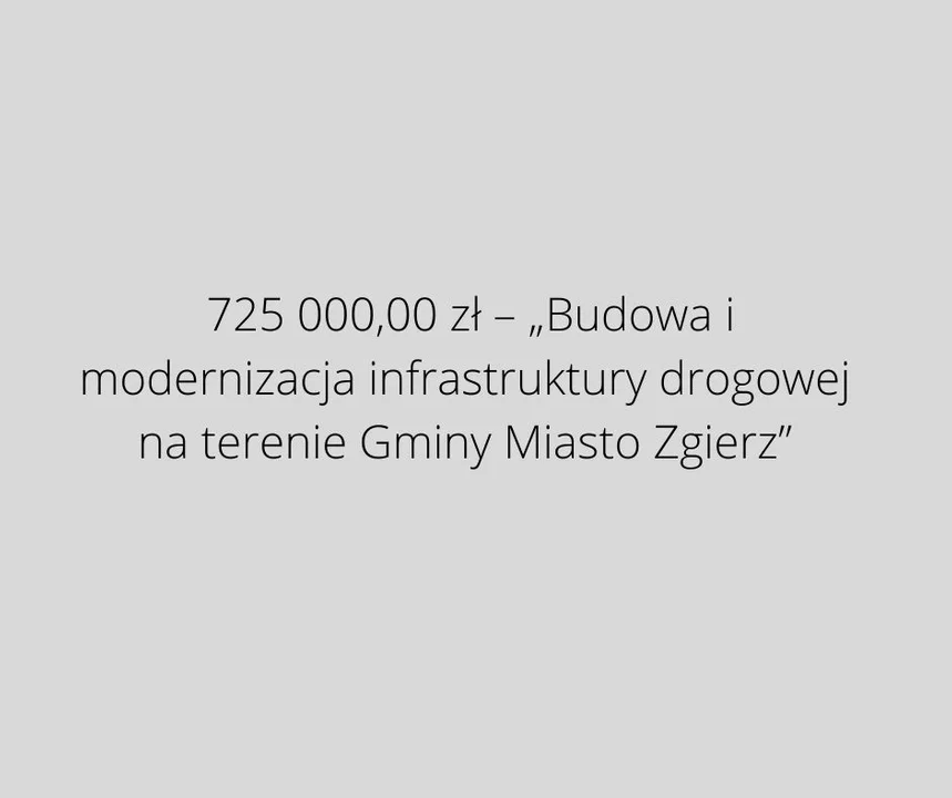 Na co miasto wyda najwięcej?