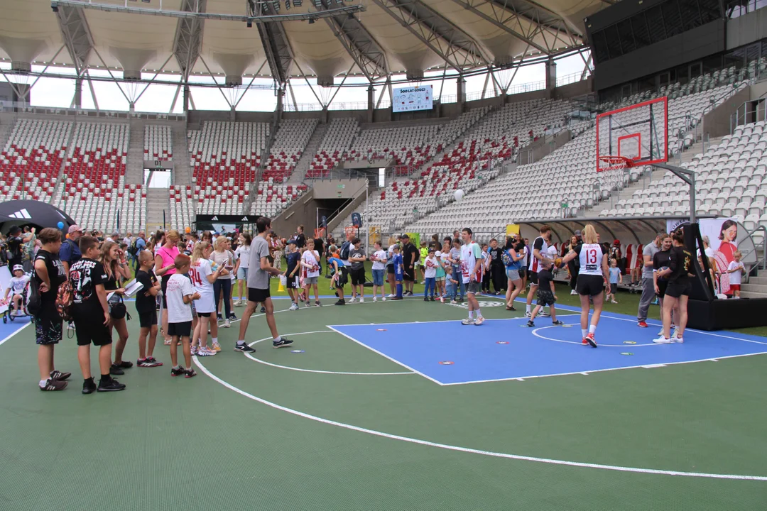 Urodzinowy piknik z okazji 600. urodzin Łodzi na stadionie ŁKS-u - 18.06.2023 r.