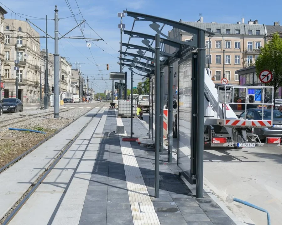 Koniec budowy podwójnych przystanków tramwajowych przy Zachodniej