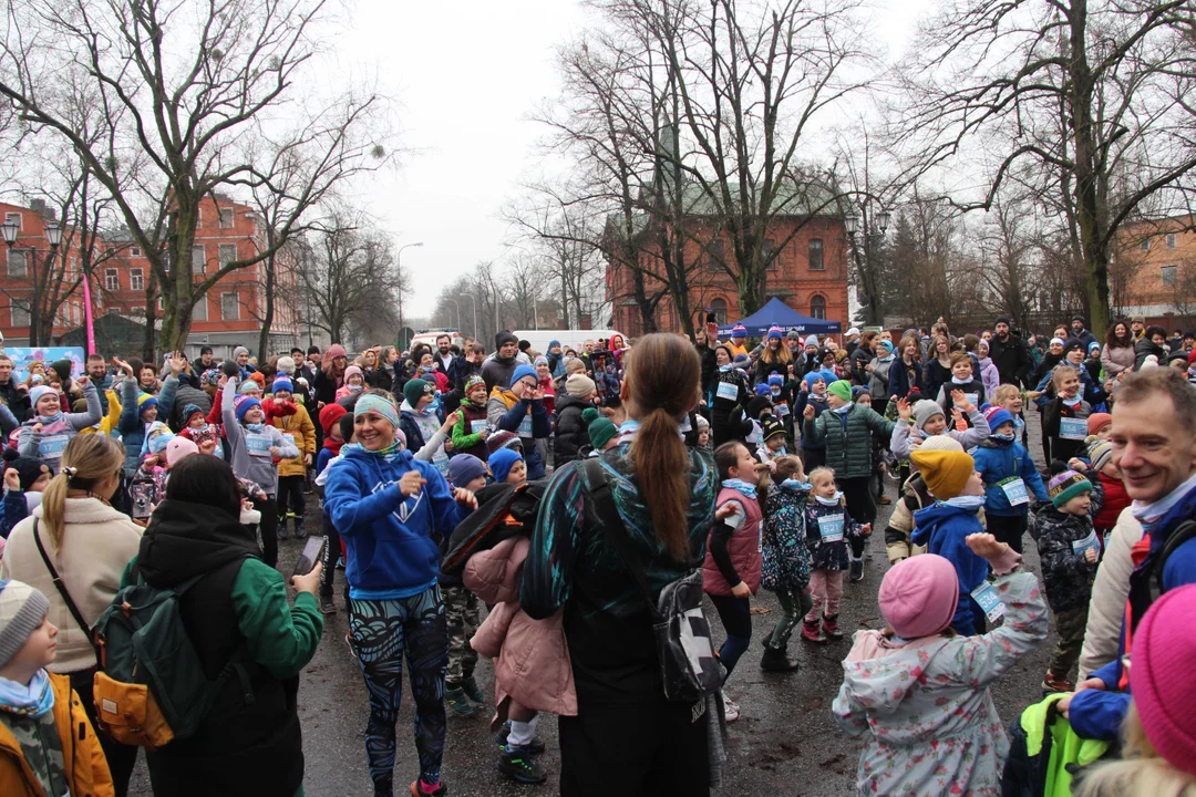 Pączek Run 2024 w parku Poniatowskiego w Łodzi