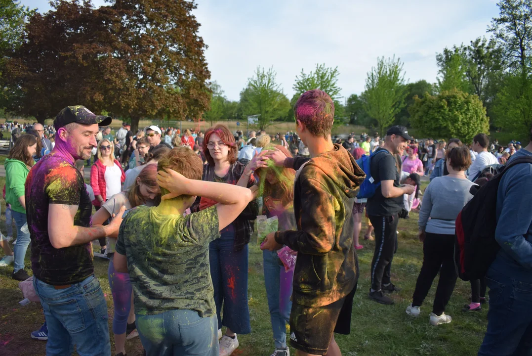 Festiwal kolorów na Stawach Jana