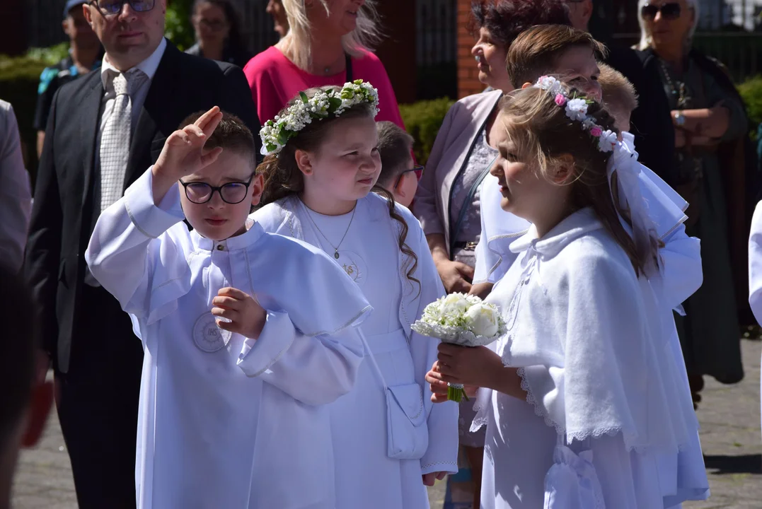 Pierwsza Komunia Święta w parafii Chrystusa Króla w Łodzi