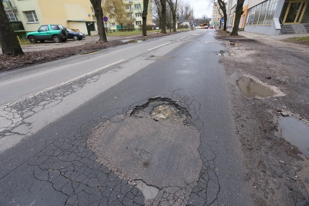 Rusza remont Lutomierskiej, Klonowej i Hipotecznej w Łodzi