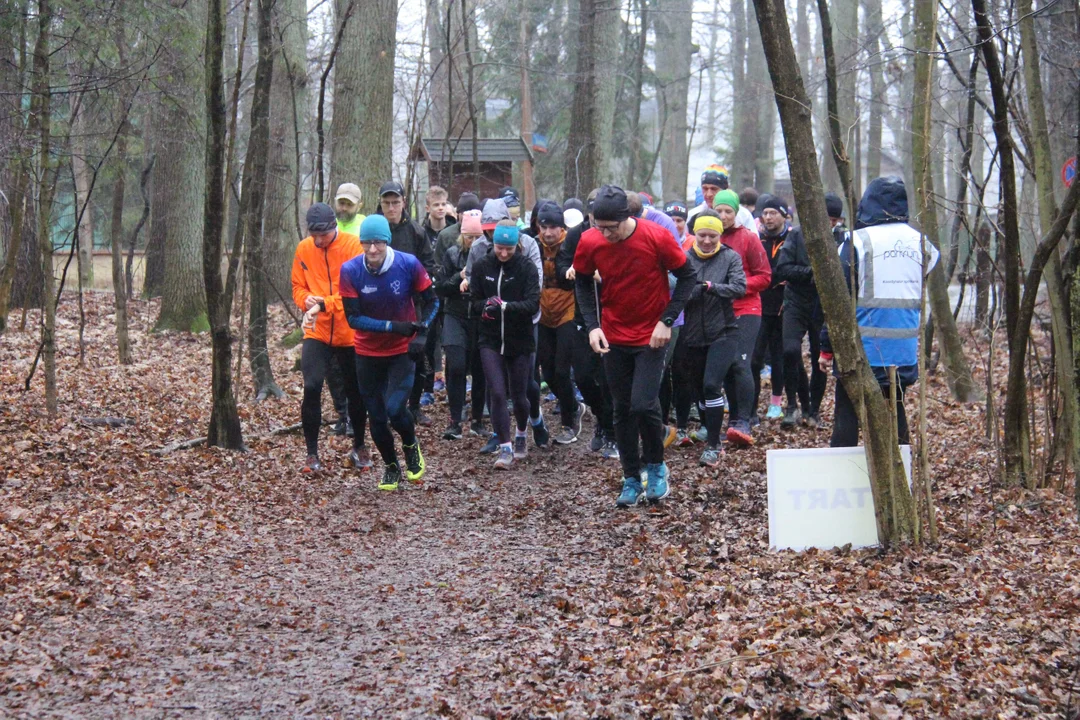 Walentynkowy parkrun w Lesie Łagiewnickim