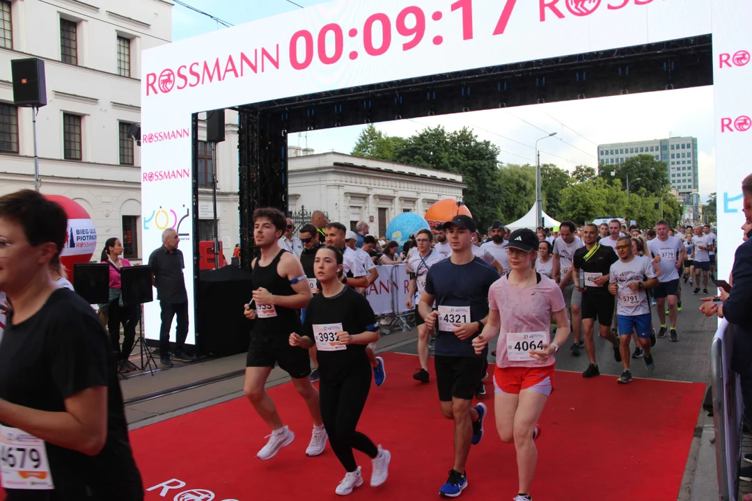 21. Bieg Ulicą Piotrkowską Rossmann Run w Łodzi