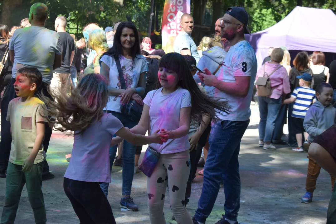 Festiwal baniek mydlanych i kolorów w Parku Miejskim w Zgierzu