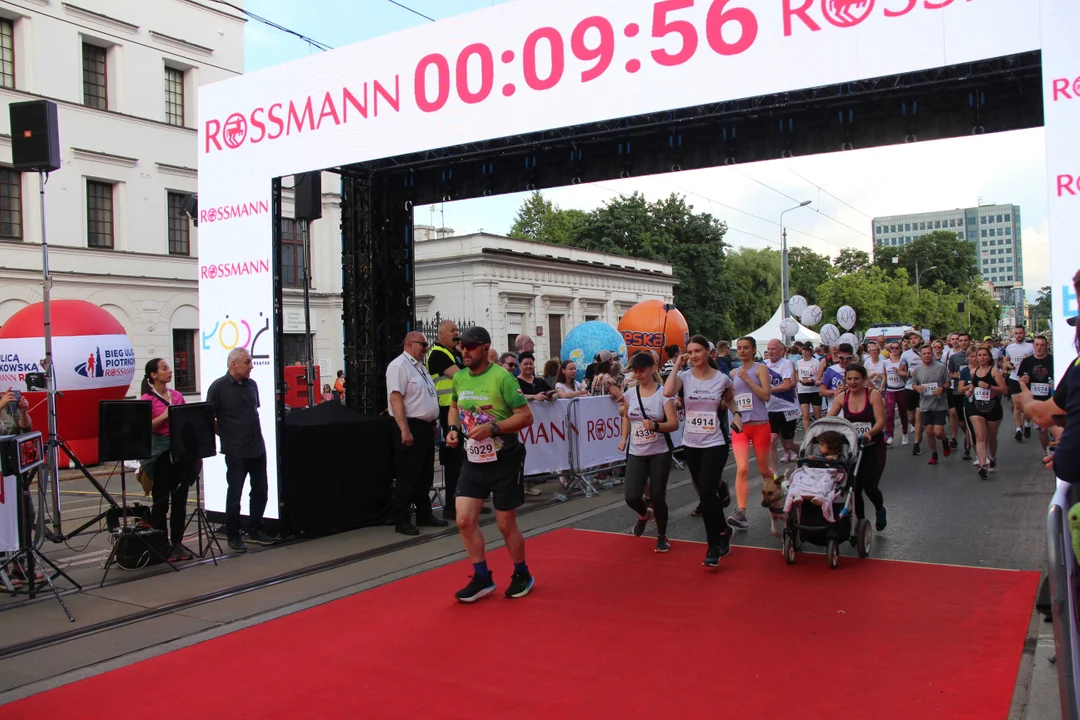 21. Bieg Ulicą Piotrkowską Rossmann Run w Łodzi