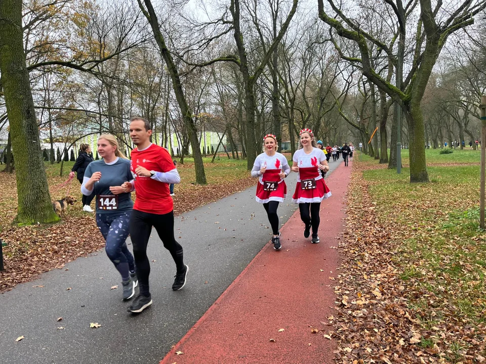 Bieg w Parku na Zdrowiu w Łodzi