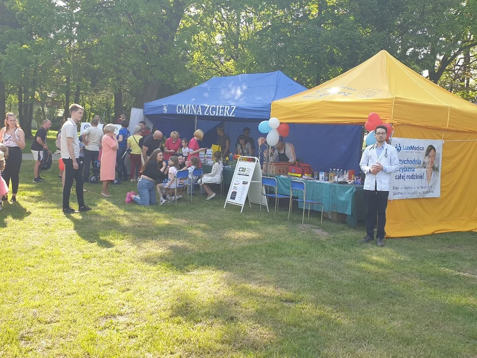 Piknik Strażacki w Dzierżąznej pod Zgierzem. Piękna pogoda i mnóstwo atrakcji, muzyki i dobrego jedzenia [zdjęcia]