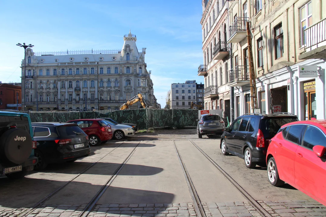 Skrzyżowanie al. Kościuszki z Zieloną - kiedyś i dziś