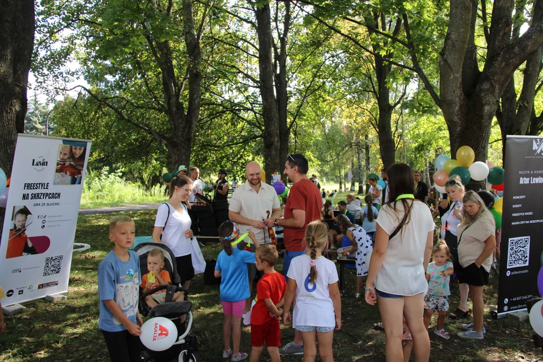 Bieg "Szczęśliwa 13" w parku Baden-Powella w Łodzi