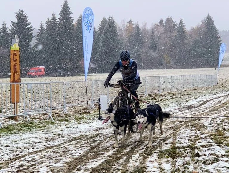 Canicross i bikejoring można uprawiać tylko z psami. Łodzianie od lat odnoszą w tej dziedzinie sukcesy [ZDJĘCIA] - Zdjęcie główne