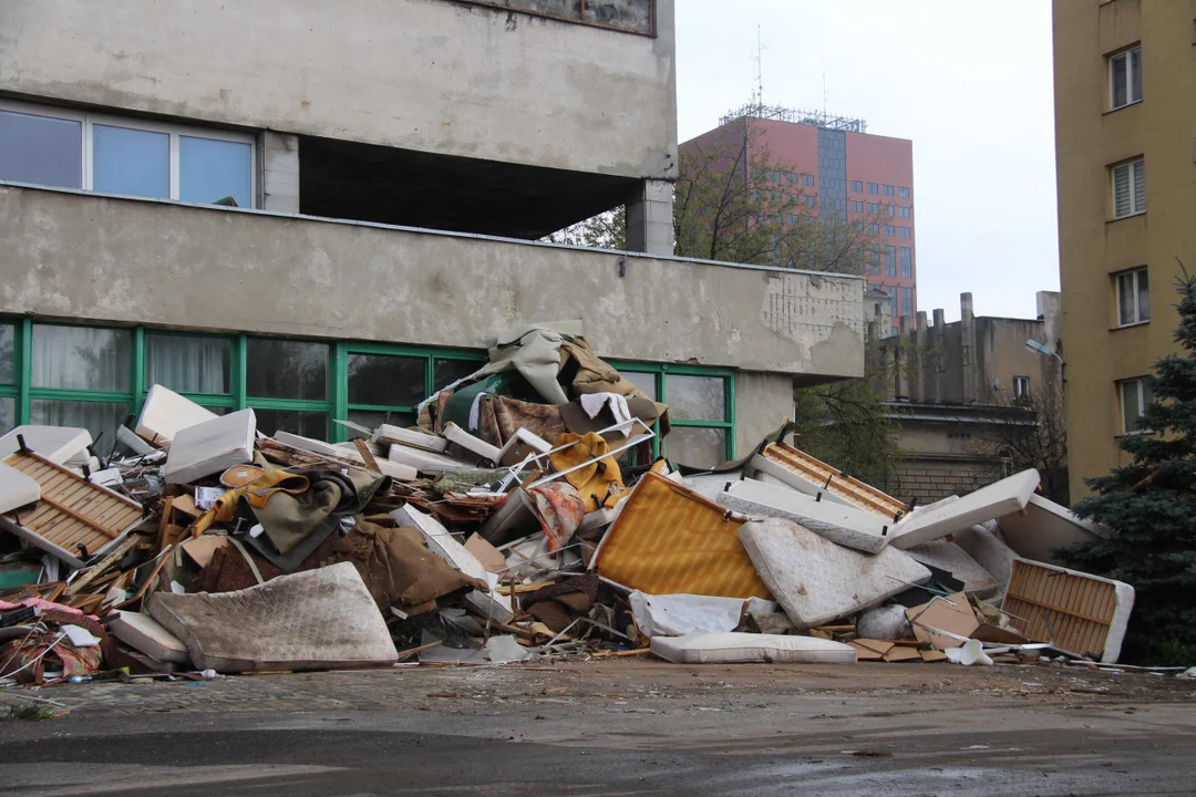 Hotel Światowit znika z mapy Łodzi