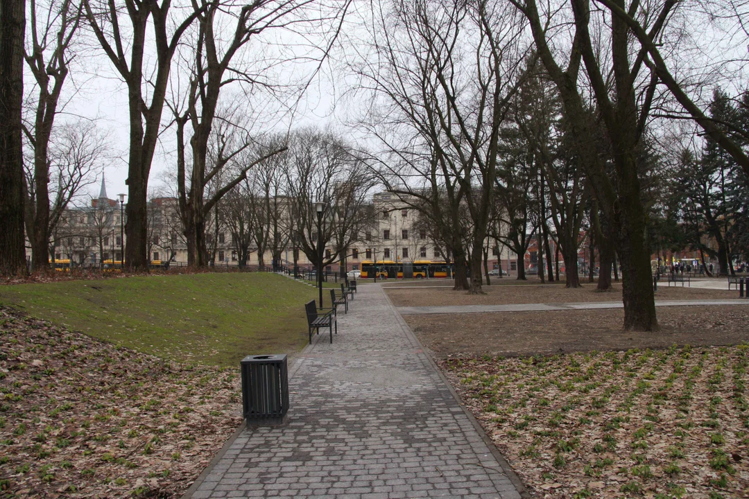 Przebudowa parku Staromiejskiego w Łodzi