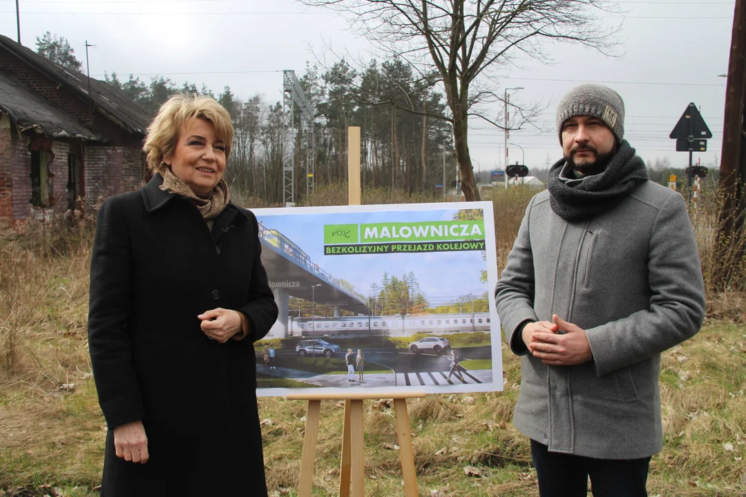 Będzie nowy wiadukt na torami kolejowymi na Malowniczej