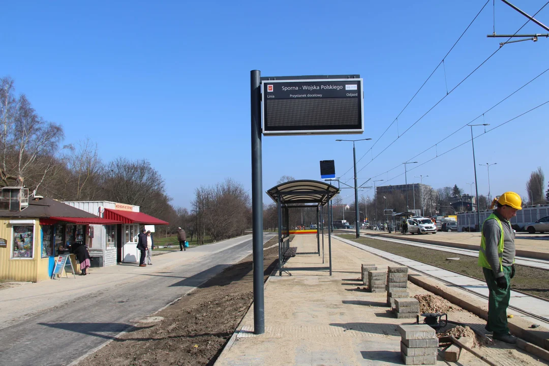 Finał prac na Wojska Polskiego w Łodzi