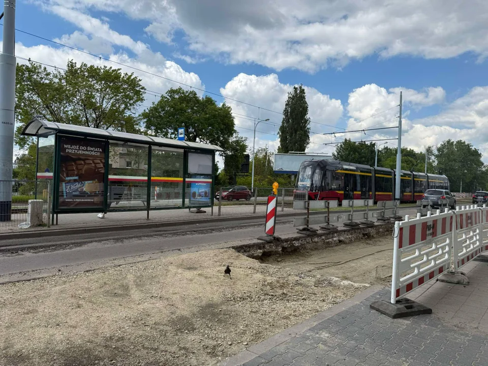 Remont ul. Pabianickiej w Łodzi