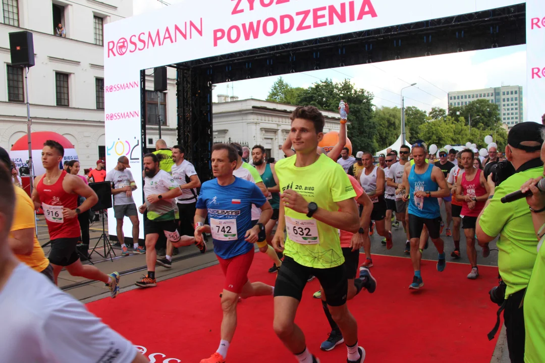 21. Bieg Ulicą Piotrkowską Rossmann Run w Łodzi