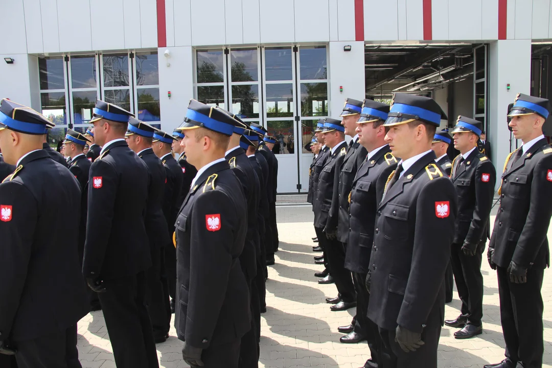 Nowa strażnica przy ul. Przybyszewskiego w Łodzi