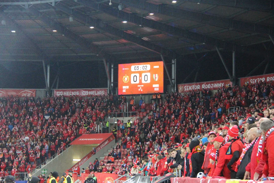 Mecz Widzew Łódź kontra Korona Kielce - 4.10.2024 r.