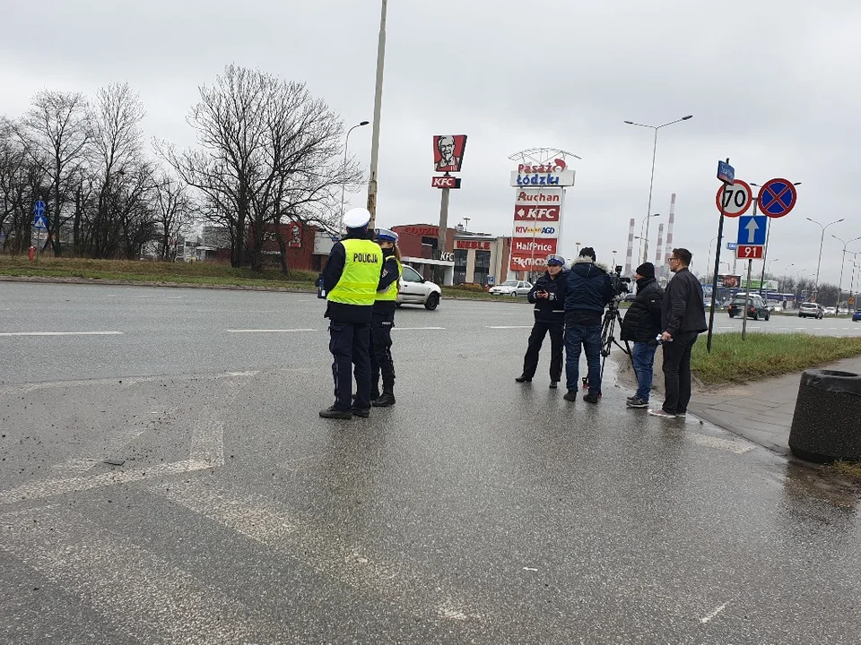 Akcja łódzkiej Drogówki i motocyklistów "Zmieścimy się wszyscy". Złapali Was przy al. Jana Pawła II?