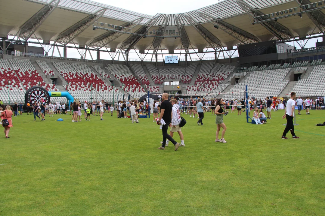 Urodzinowy piknik z okazji 600. urodzin Łodzi na stadionie ŁKS-u - 18.06.2023 r.