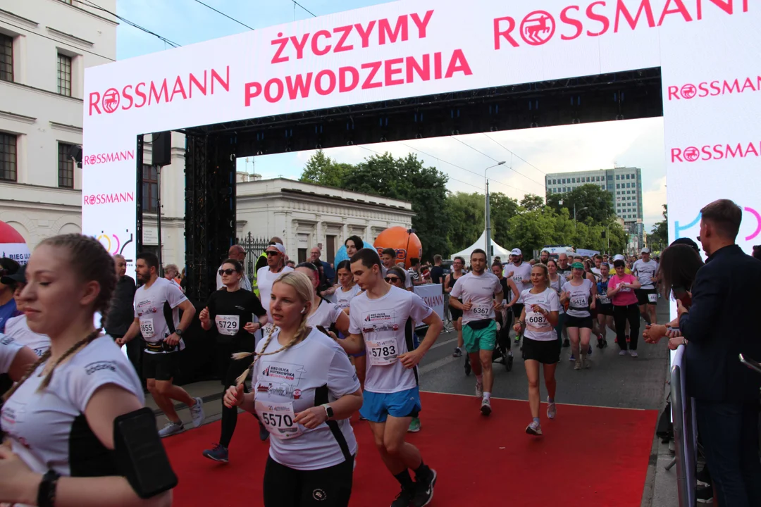 21. Bieg Ulicą Piotrkowską Rossmann Run w Łodzi