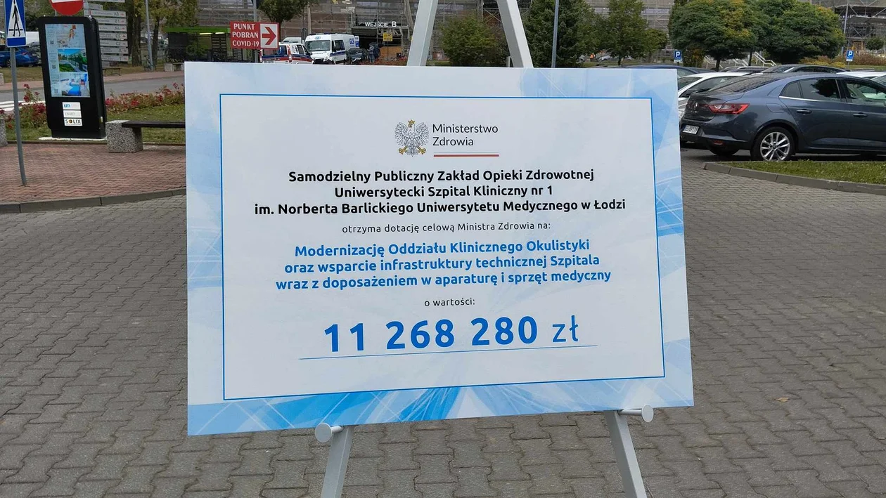 Dobiega koniec remontu budynku A1 w szpitalu CKD w Łodzi