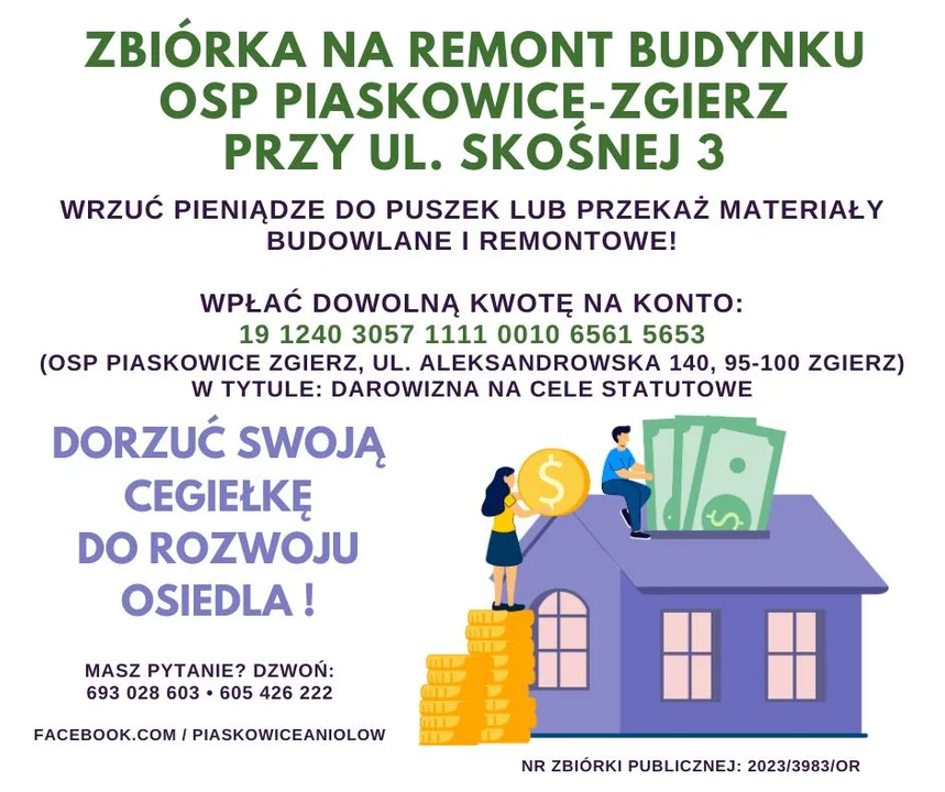 Trwa remont remizy OSP Piaskowice